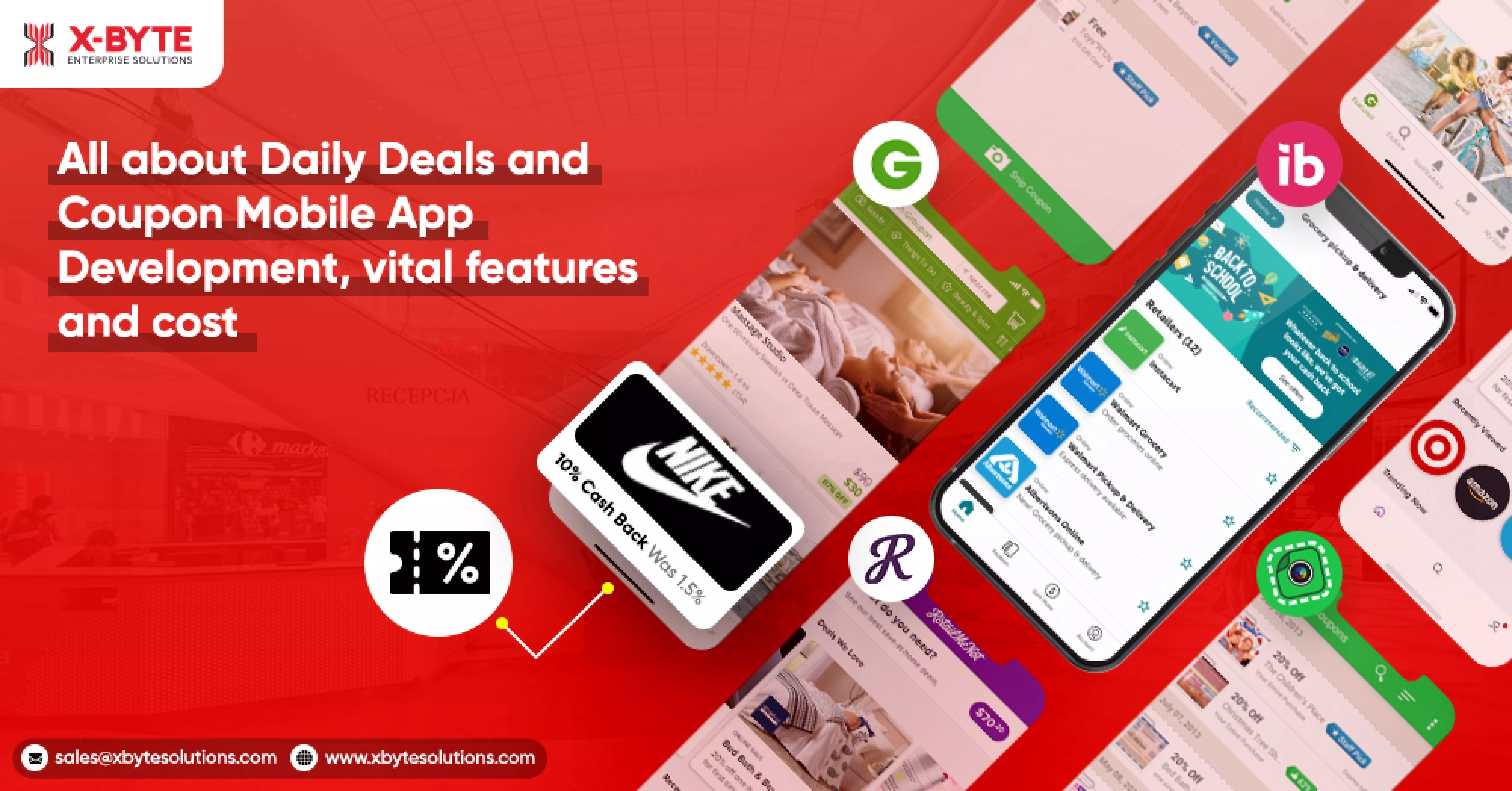 How to Develop Daily Deals & Coupon Mobile Application Development, Cost and Key Fea_
